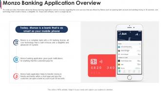 Monzo investor funding elevator monzo banking application overview