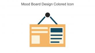 Mood Board Design Colored Icon In Powerpoint Pptx Png And Editable Eps Format