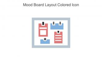 Mood Board Layout Colored Icon In Powerpoint Pptx Png And Editable Eps Format