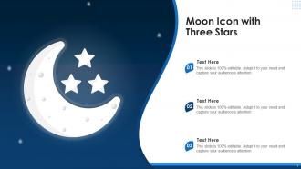Moon Icon Powerpoint Ppt Template Bundles