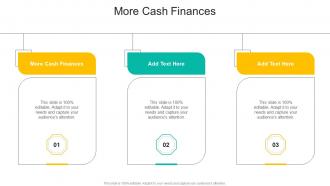 More Cash Finances In Powerpoint And Google Slides Cpb
