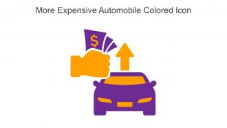 More Expensive Automobile Colored Icon In Powerpoint Pptx Png And Editable Eps Format