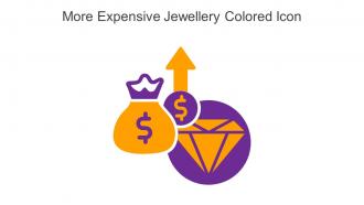 More Expensive Jewellery Colored Icon In Powerpoint Pptx Png And Editable Eps Format