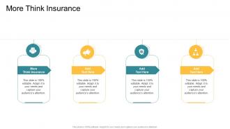 More Think Insurance In Powerpoint And Google Slides Cpb