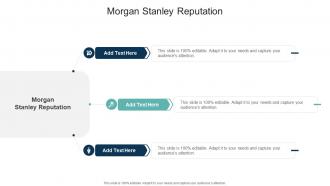Morgan Stanley Reputation In Powerpoint And Google Slides Cpb