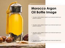 Morocco argon oil bottle image