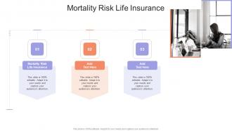 Mortality Risk Life Insurance In Powerpoint And Google Slides Cpb
