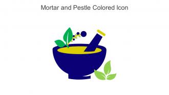 Mortar And Pestle Colored Icon In Powerpoint Pptx Png And Editable Eps Format