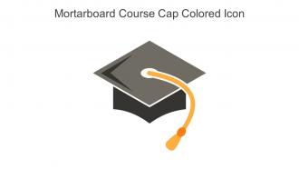 Mortarboard Course Cap Colored Icon In Powerpoint Pptx Png And Editable Eps Format