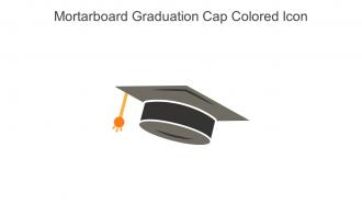Mortarboard Graduation Cap Colored Icon In Powerpoint Pptx Png And Editable Eps Format