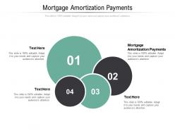 Mortgage amortization payments ppt powerpoint presentation ideas slide portrait cpb