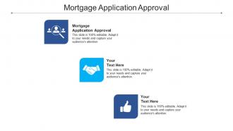 Mortgage application approval ppt powerpoint presentation inspiration brochure cpb