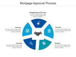 Mortgage approval process ppt powerpoint presentation show designs download cpb