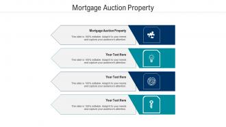 Mortgage auction property ppt powerpoint presentation outline format ideas cpb