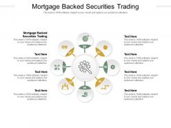 Mortgage backed securities trading ppt powerpoint presentation model graphics cpb
