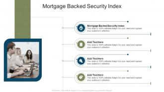 Mortgage Backed Security Index In Powerpoint And Google Slides Cpb
