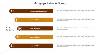Mortgage Balance Sheet In Powerpoint And Google Slides Cpb