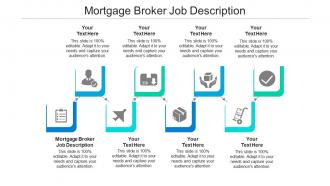 Mortgage broker job description ppt powerpoint presentation file slide download cpb