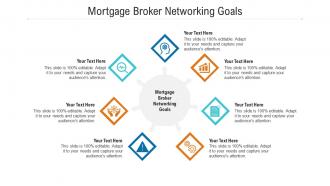 Mortgage broker networking goals ppt powerpoint presentation infographics sample cpb