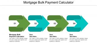 Mortgage bulk payment calculator ppt powerpoint presentation professional slides cpb
