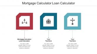 Mortgage calculator loan calculator ppt powerpoint presentation cpb