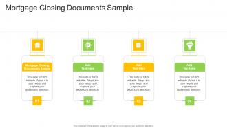Mortgage Closing Documents Sample In Powerpoint And Google Slides Cpb