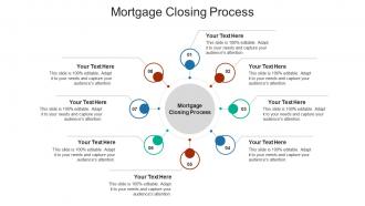 Mortgage closing process ppt powerpoint presentation portfolio format ideas cpb