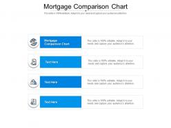 Mortgage comparison chart ppt powerpoint presentation pictures objects cpb