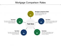 Mortgage comparison rates ppt powerpoint presentation model cpb