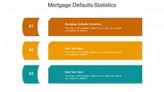 Mortgage Defaults Statistics Ppt Powerpoint Presentation Slides Layouts Cpb