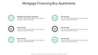 Mortgage Financing Buy Apartments In Powerpoint And Google Slides Cpb