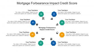 Mortgage forbearance impact credit score ppt powerpoint presentation styles rules cpb