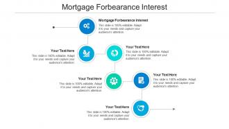 Mortgage forbearance interest ppt powerpoint presentation slides infographics cpb