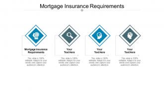 Mortgage insurance requirements ppt powerpoint presentation summary smartart cpb