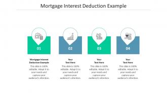 Mortgage interest deduction example ppt powerpoint presentation file inspiration cpb