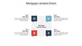 Mortgage lenders direct ppt powerpoint presentation inspiration templates cpb