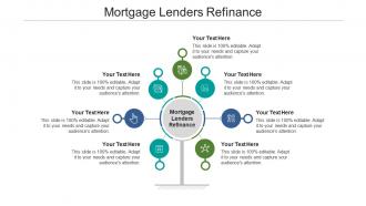 Mortgage lenders refinance ppt powerpoint presentation infographics icon cpb