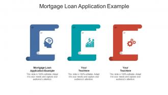 Mortgage loan application example ppt powerpoint presentation file background cpb