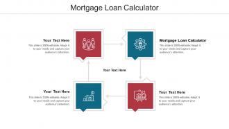 Mortgage loan calculator ppt powerpoint presentation file visuals cpb