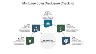 Mortgage loan disclosure checklist ppt powerpoint presentation portfolio visual aids cpb