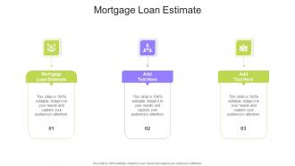 Mortgage Loan Estimate In Powerpoint And Google Slides Cpb
