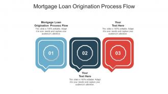 Mortgage loan origination process flow ppt powerpoint presentation summary skills cpb