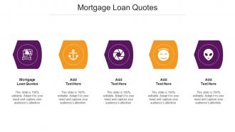 Mortgage Loan Quotes Ppt Powerpoint Presentation Inspiration Icon Cpb