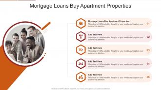 Mortgage Loans Buy Apartment Properties In Powerpoint And Google Slides Cpb