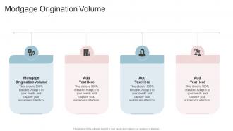 Mortgage Origination Volume In Powerpoint And Google Slides Cpb