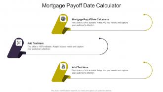 Mortgage Payoff Date Calculator In Powerpoint And Google Slides Cpb