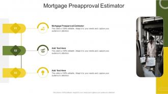 Mortgage Preapproval Estimator In Powerpoint And Google Slides Cpb