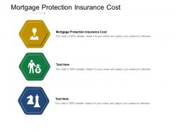 Mortgage protection insurance cost ppt powerpoint presentation summary gridlines cpb