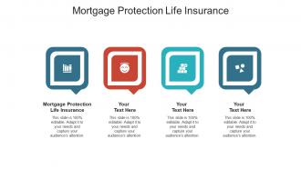Mortgage protection life insurance ppt powerpoint presentation gallery cpb