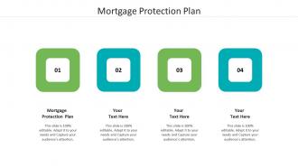 Mortgage protection plan ppt powerpoint presentation pictures layout cpb